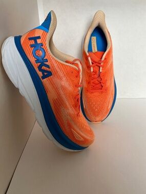 Hoka Clifton 9 Vibrant Orange/Impala Men's 12.5D Running Shoes - 1127895 VOIM